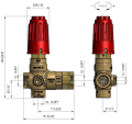 Zawór by-pass PA VB36 – 350 bar – 80 l/min