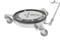 Talerz Mosmatic Hurricane Flip HURF-300 do mycia podwozia