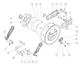 Bęben automatyczny Ramex na wąż - 20 M 1/2" 200 BAR – zdjęcie 4