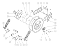Bęben automatyczny Ramex na wąż - 20 M 1/2" 400 BAR INOX