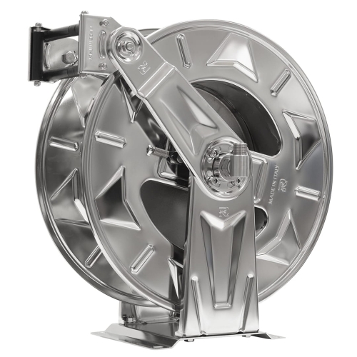 Bęben automatyczny Ramex na wąż - 20 M 1/2" 400 BAR INOX