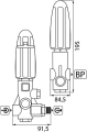 Zawór by-pass Interpump H284 - 280 bar - 41 l/min