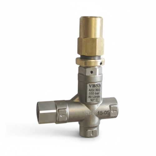 Zawór by-pass PA VB53 – 500 bar – 80 l/min - Aisi 303