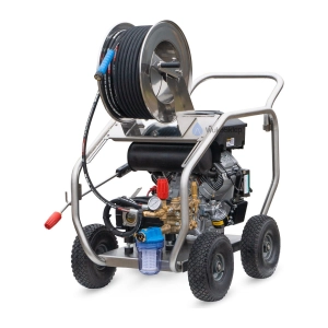 Myjka spalinowa z bębnem na wąż – 350 bar, 21 l/min, UDOR, Briggs & Stratton Vanguard 23 KM