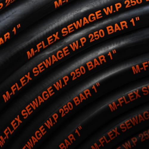 Wąż do czyszczenia kanalizacji WUKO M-FLEX SEWAGE DN25 1"